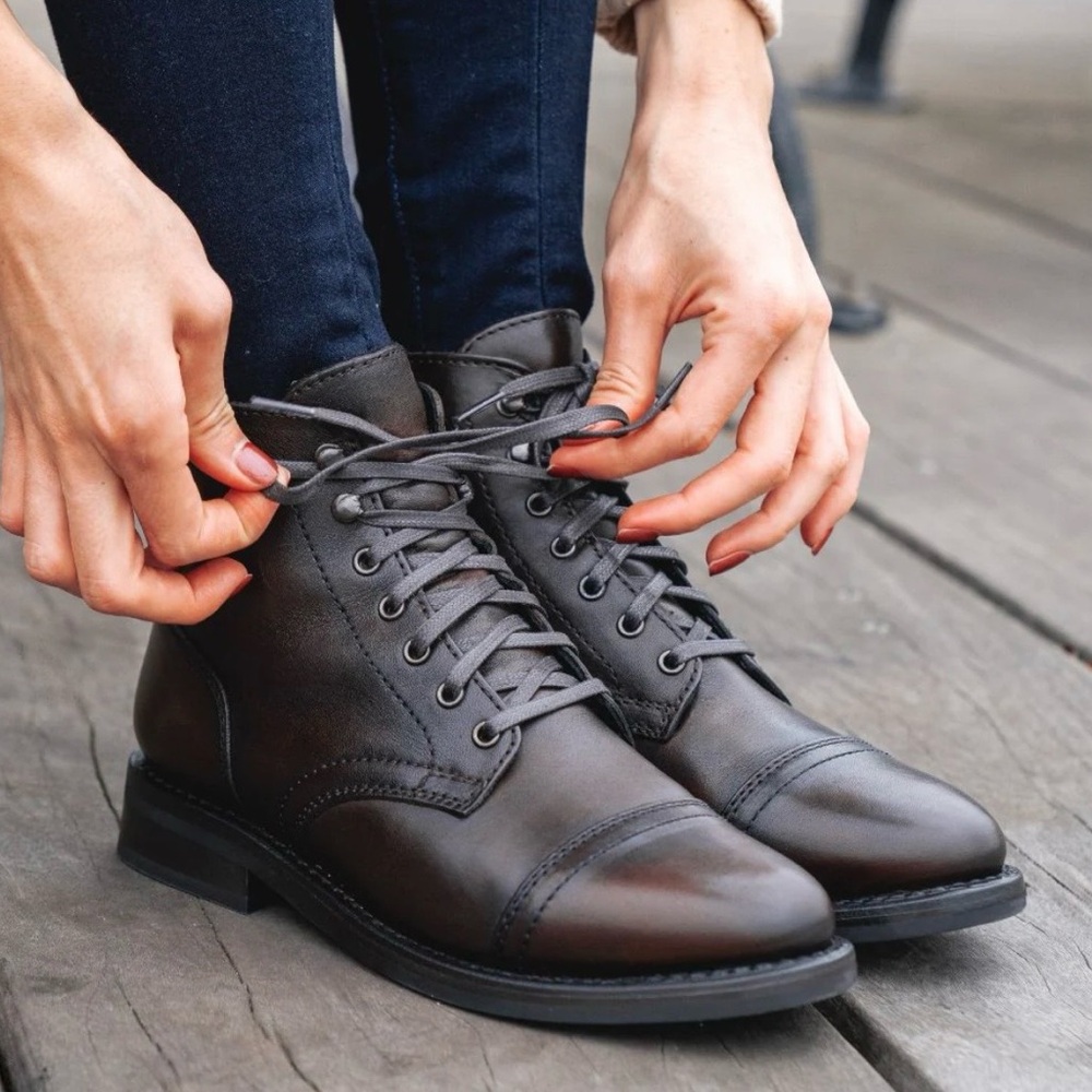 Thursday Boot Company Brown Leather Women’s Captain Boot